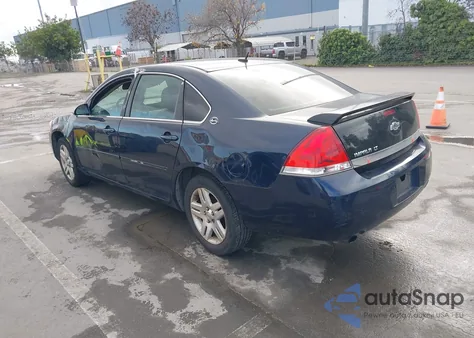2007 Chevrolet Impala Lt from USA, damaged, VIN 2G1WC58R779163321